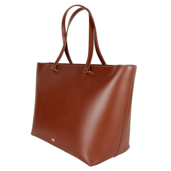 Marrone Calfskin Shoulder Bag