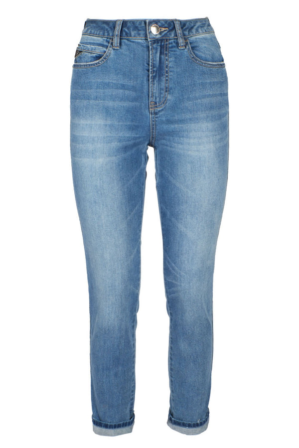Light Blue Cotton Jeans & Pant