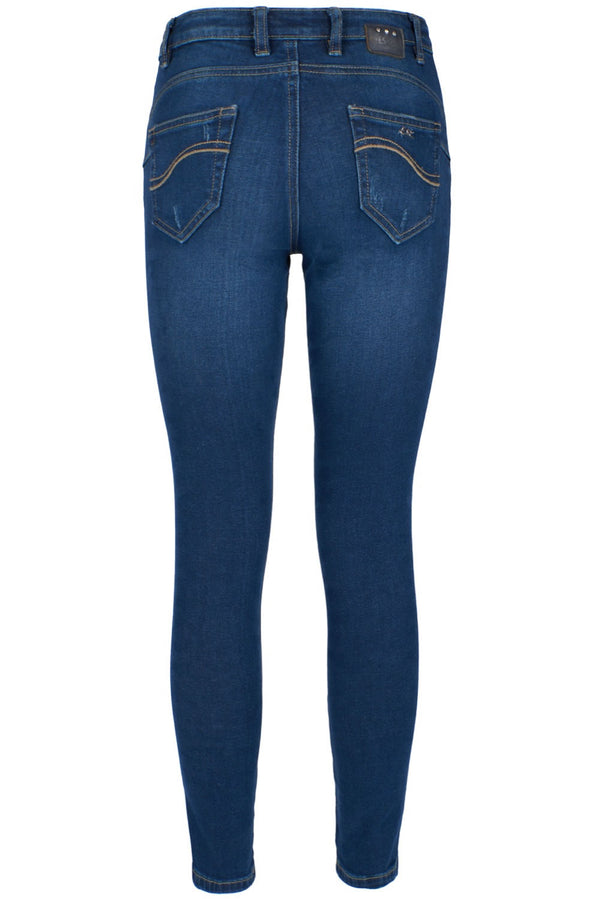 Blue Cotton Jeans & Pant
