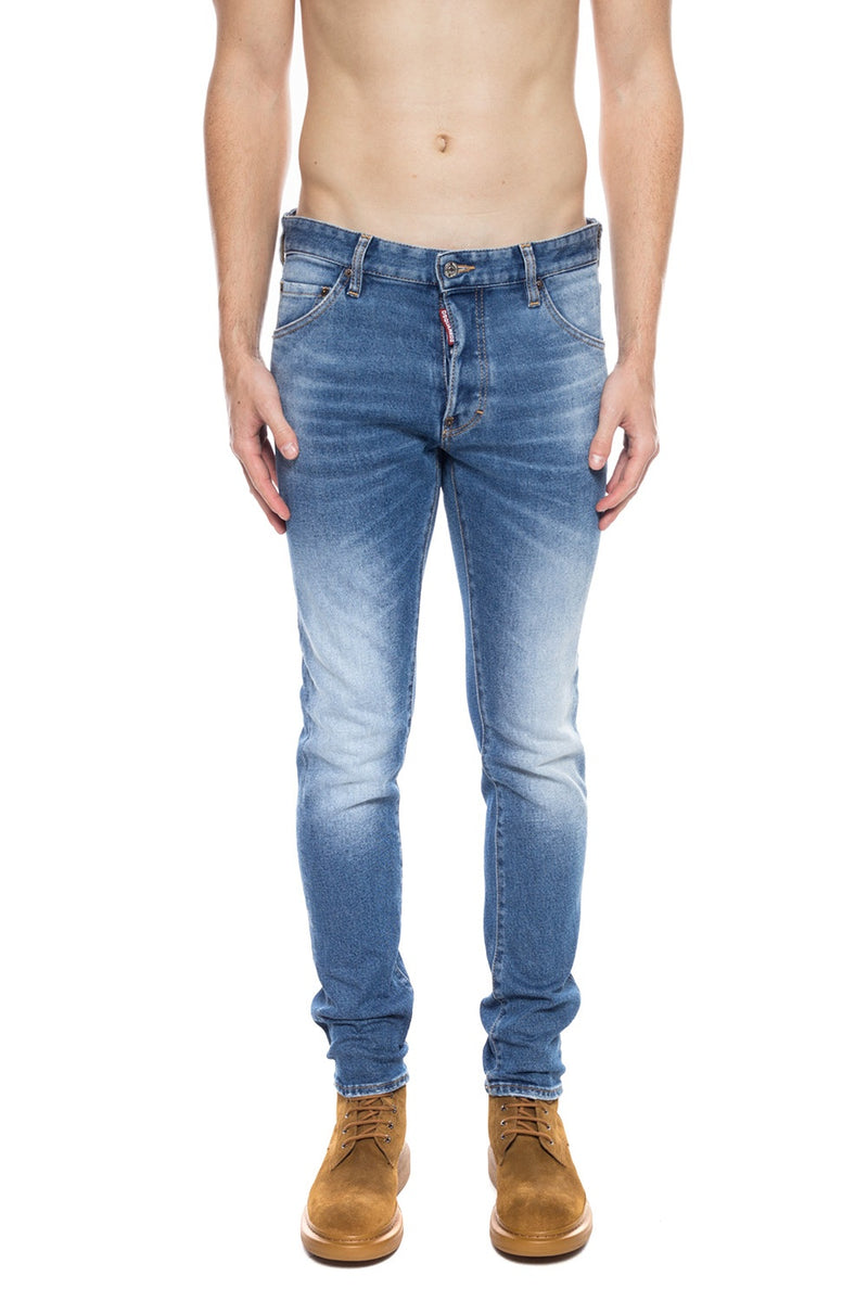 Blue Cotton Jeans & Pant