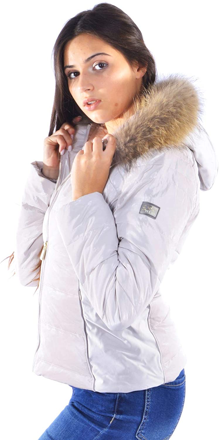 White Nylon Jackets & Coat
