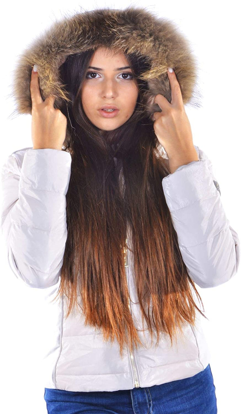 White Nylon Jackets & Coat