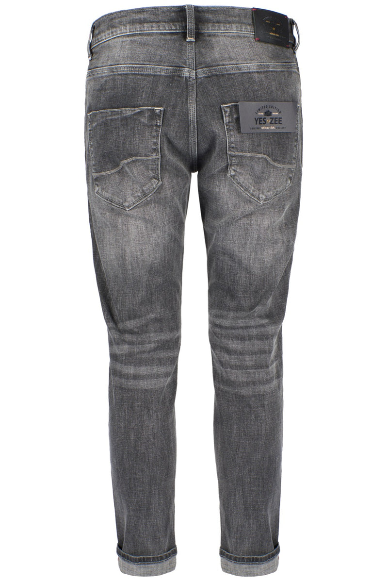 Black Cotton Jeans & Pant