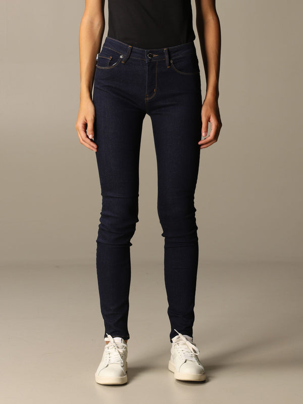 Blue Cotton Jeans & Pant