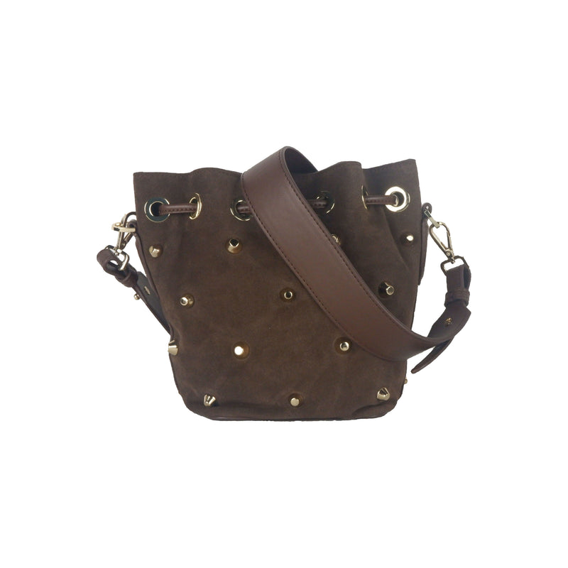 Marrone Calfskin Handbag