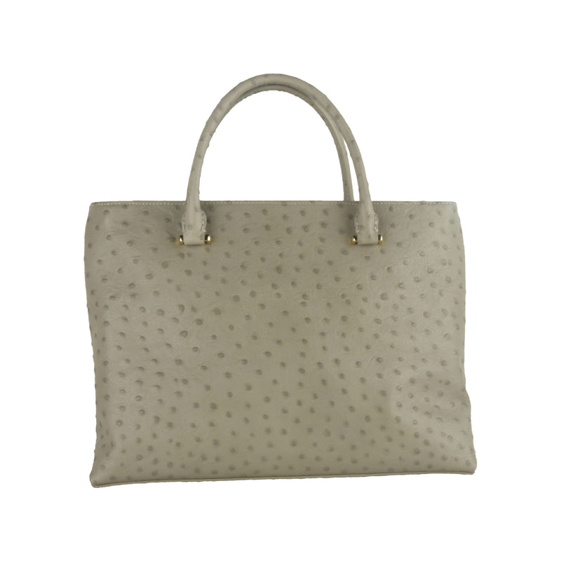 Grigio Calfskin Handbag