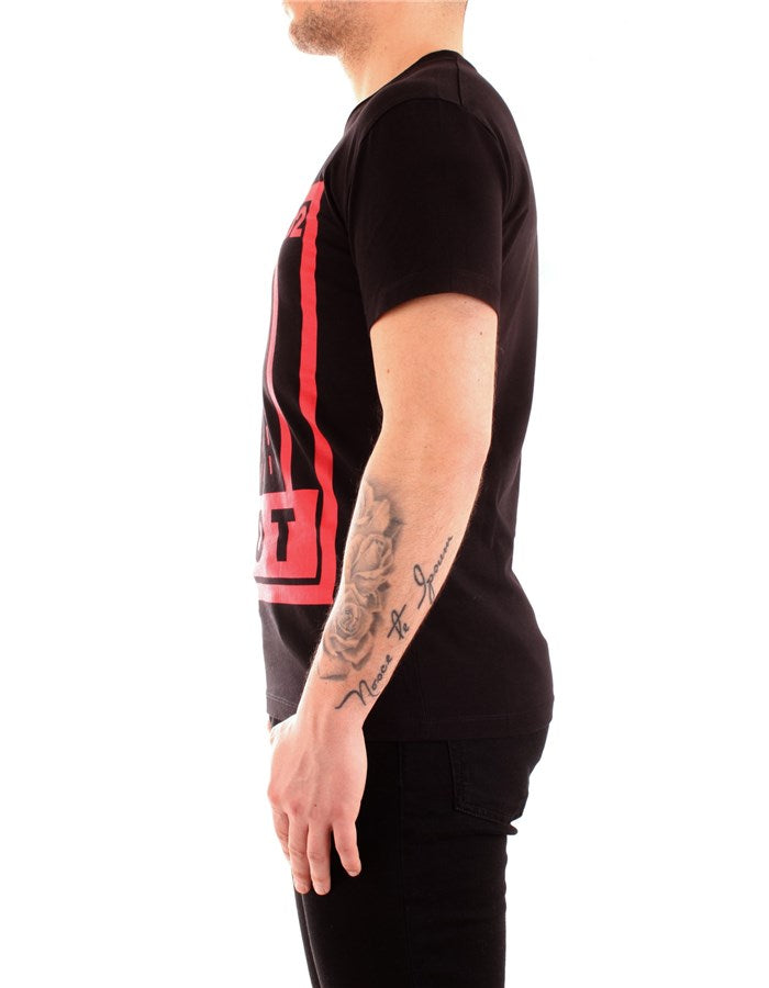 Black Cotton T-Shirt