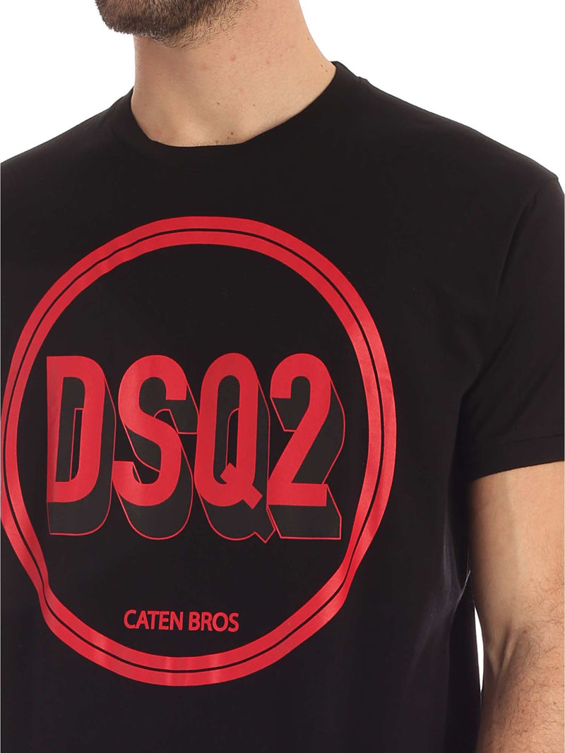Black Cotton T-Shirt