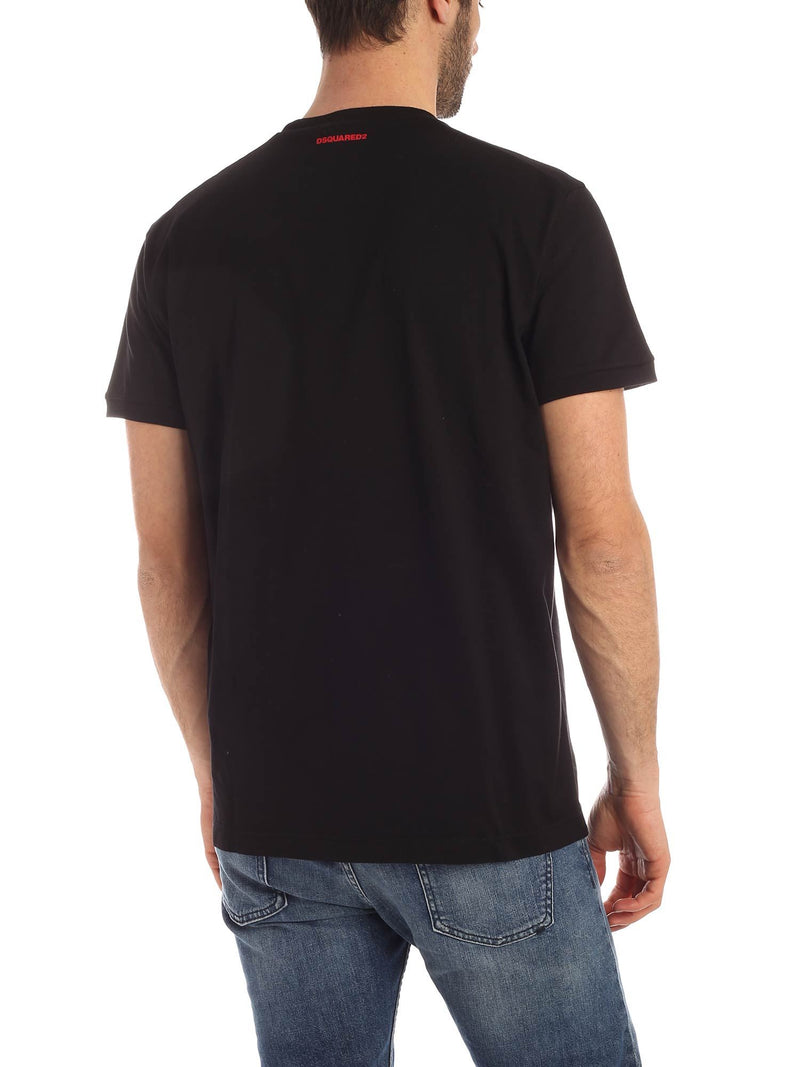 Black Cotton T-Shirt
