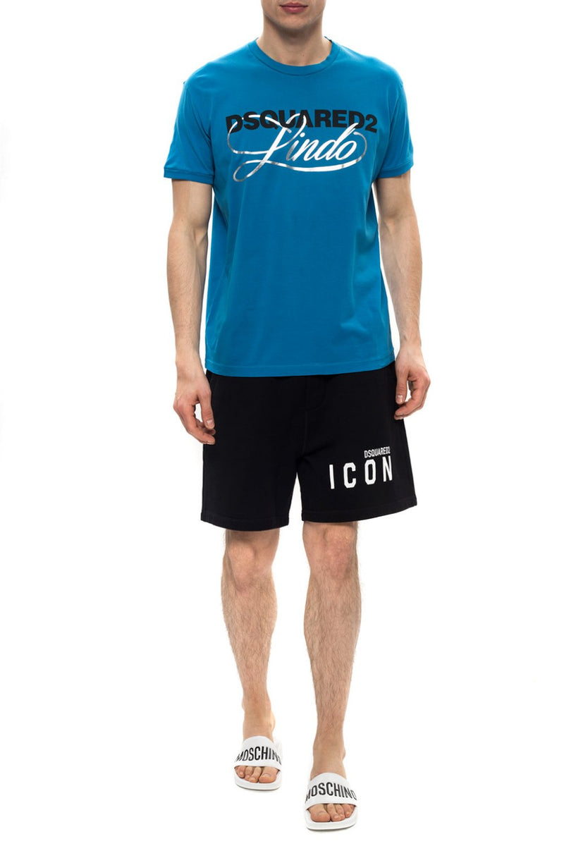 Blue Cotton T-Shirt