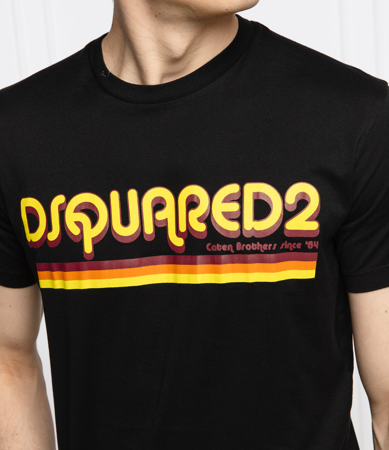 Black Cotton T-Shirt