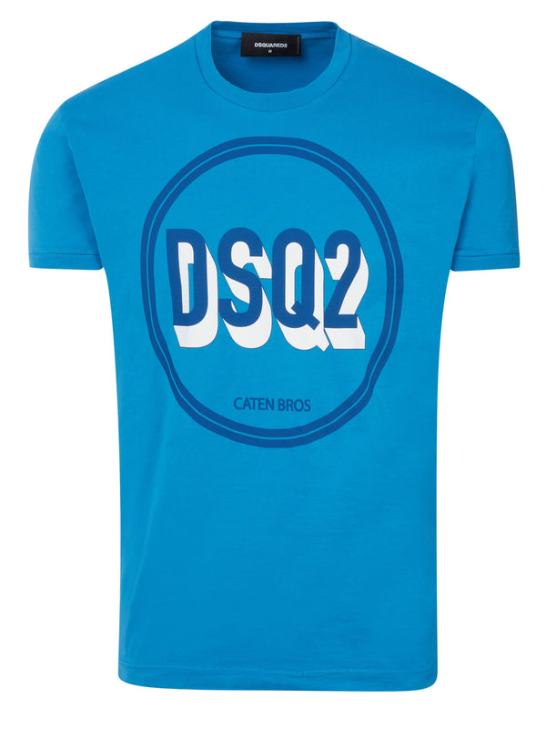 Blue Cotton T-Shirt
