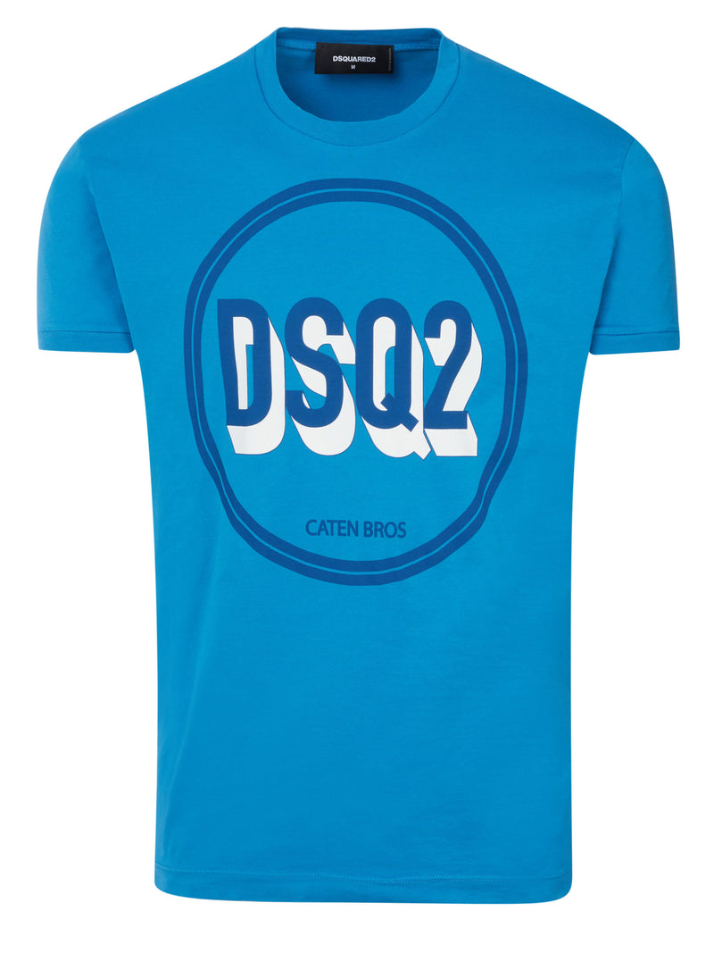 Blue Cotton T-Shirt