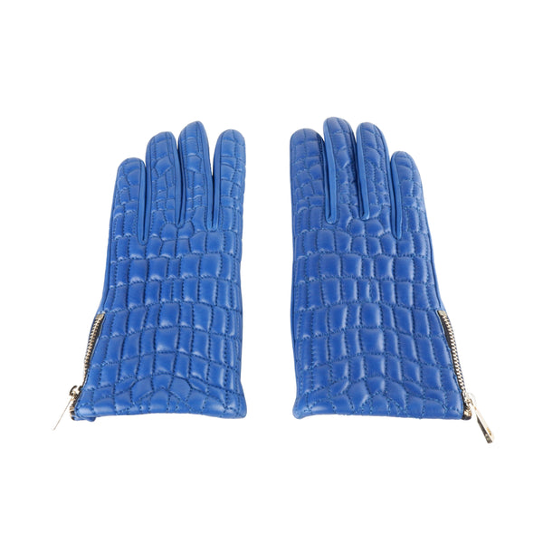 Blue Lambskin Glove