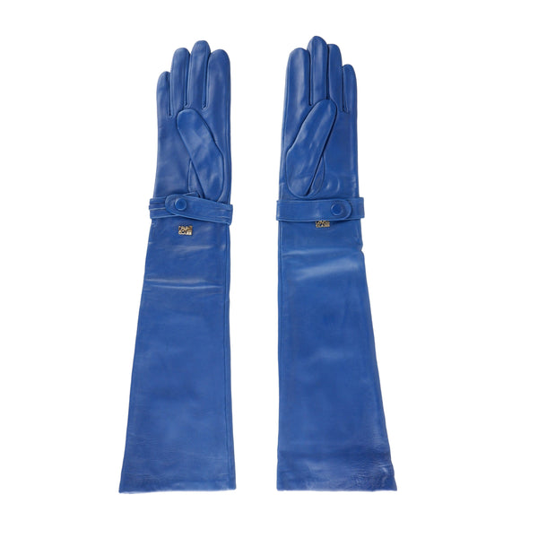 Blue Lambskin Glove