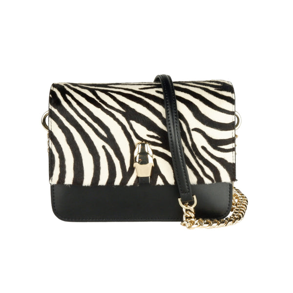 Nero Calfskin Shoulder Bag