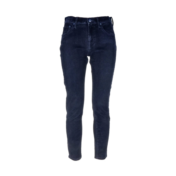 Blue Cotton Jeans & Pant