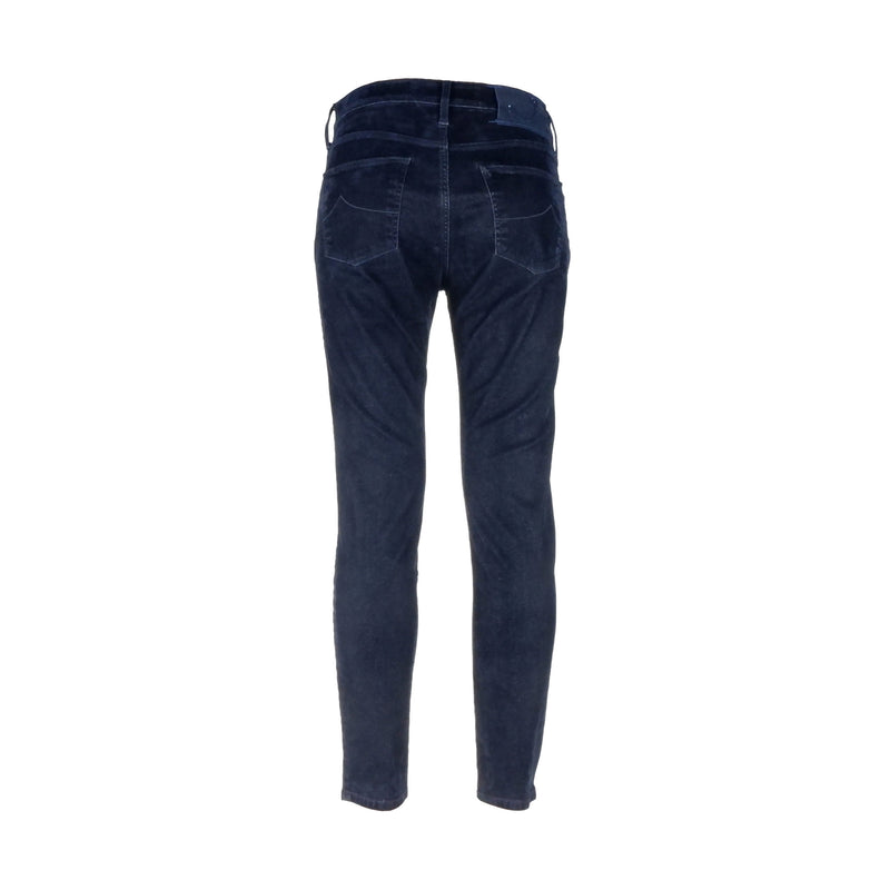 Blue Cotton Jeans & Pant