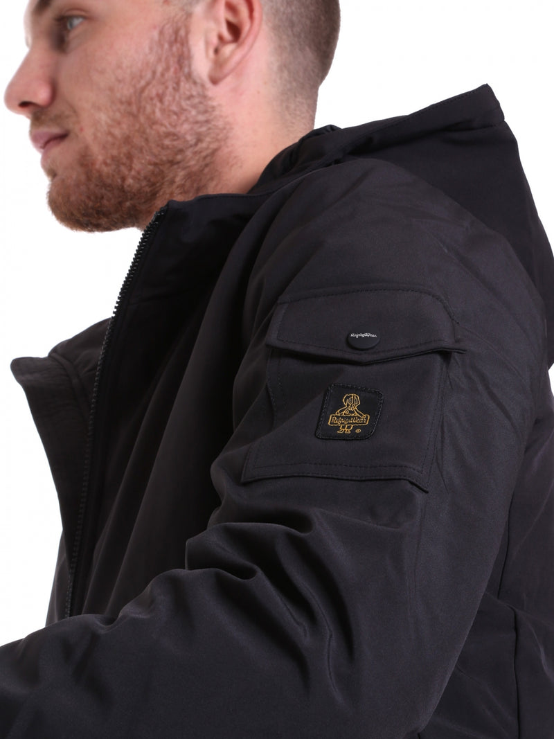 Black Polyester Jacket