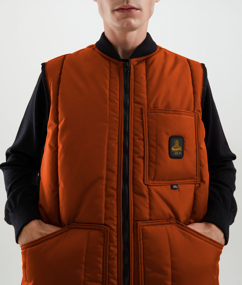 Orange Polyester Jacket
