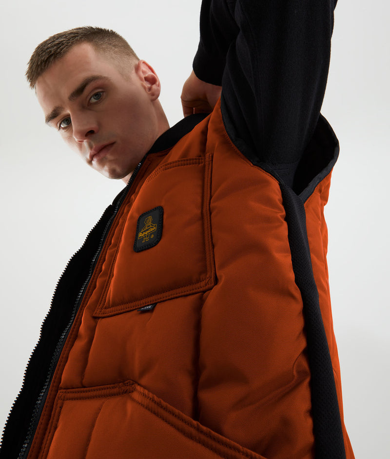 Orange Polyester Jacket
