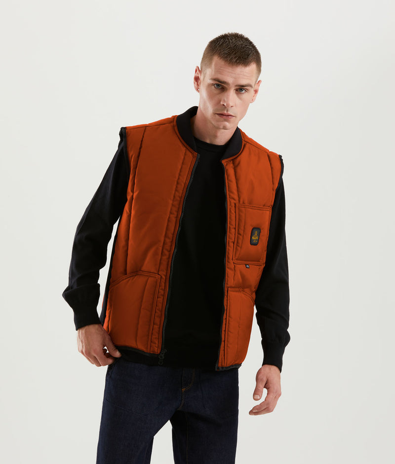 Orange Polyester Jacket