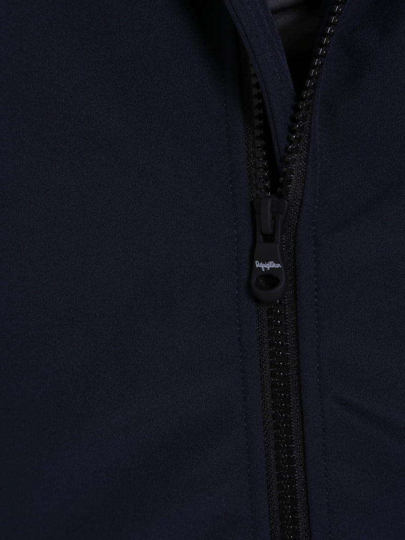 Blue Polyester Jacket