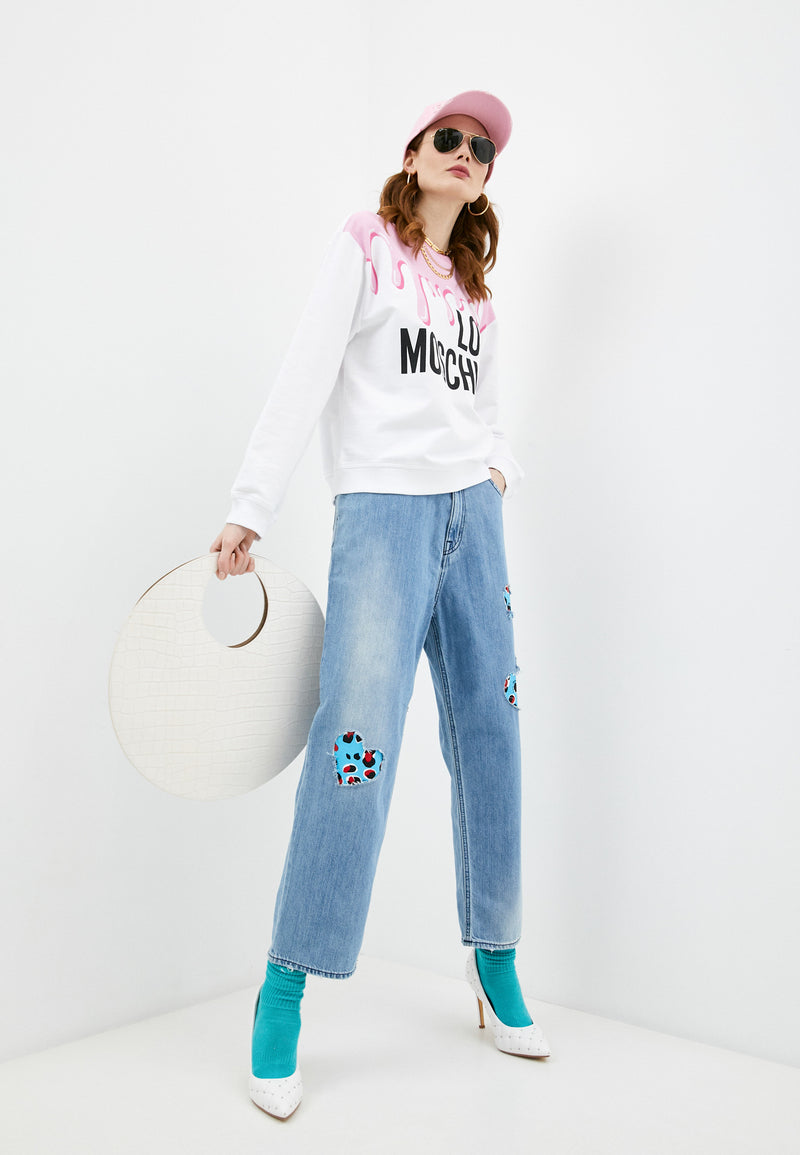 Pink Cotton Sweater