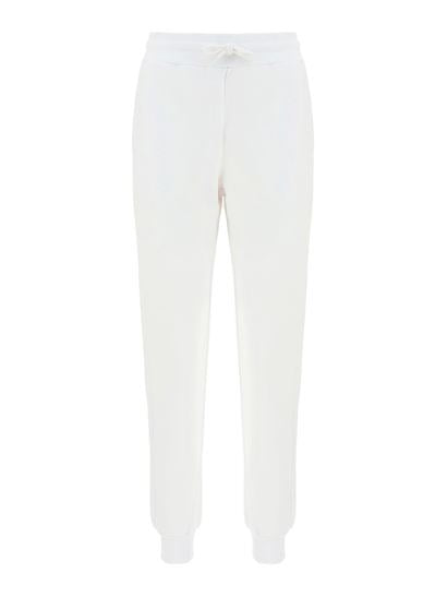 White Cotton Jeans & Pant
