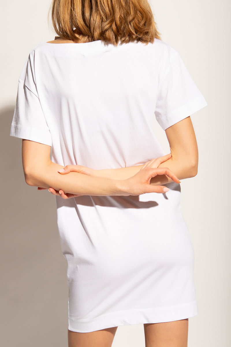 White Cotton Dress