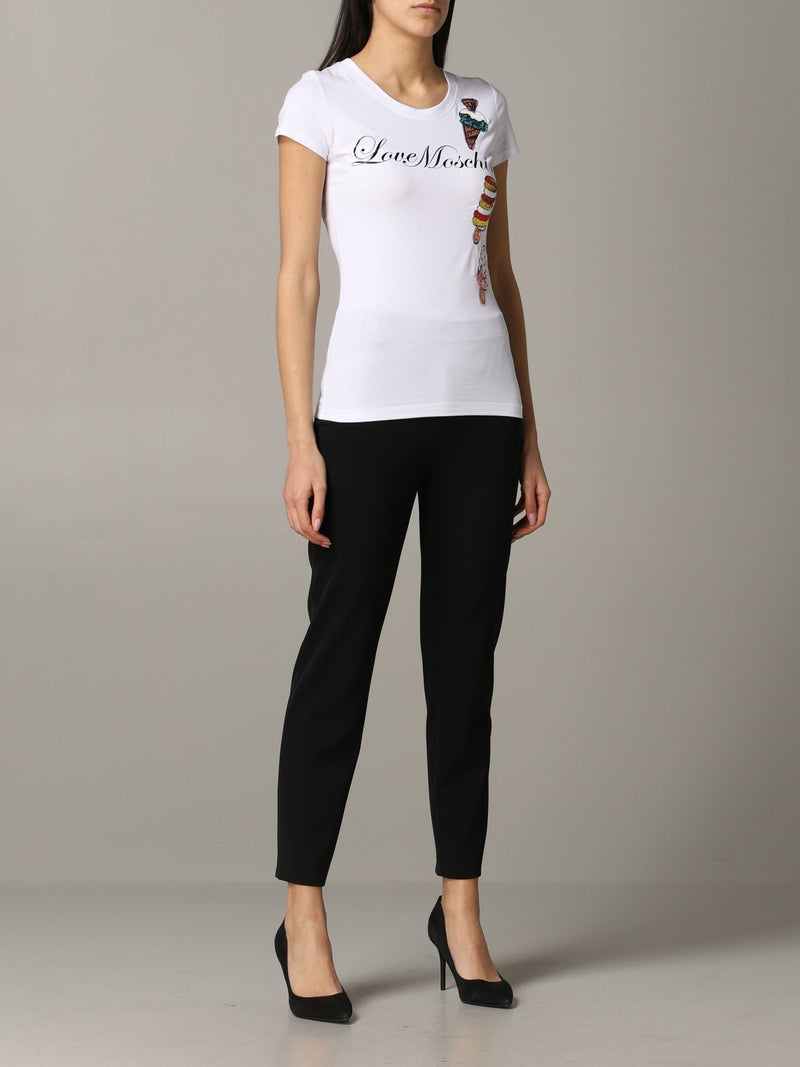 White Cotton Tops & T-Shirt