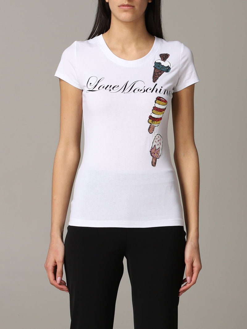 White Cotton Tops & T-Shirt