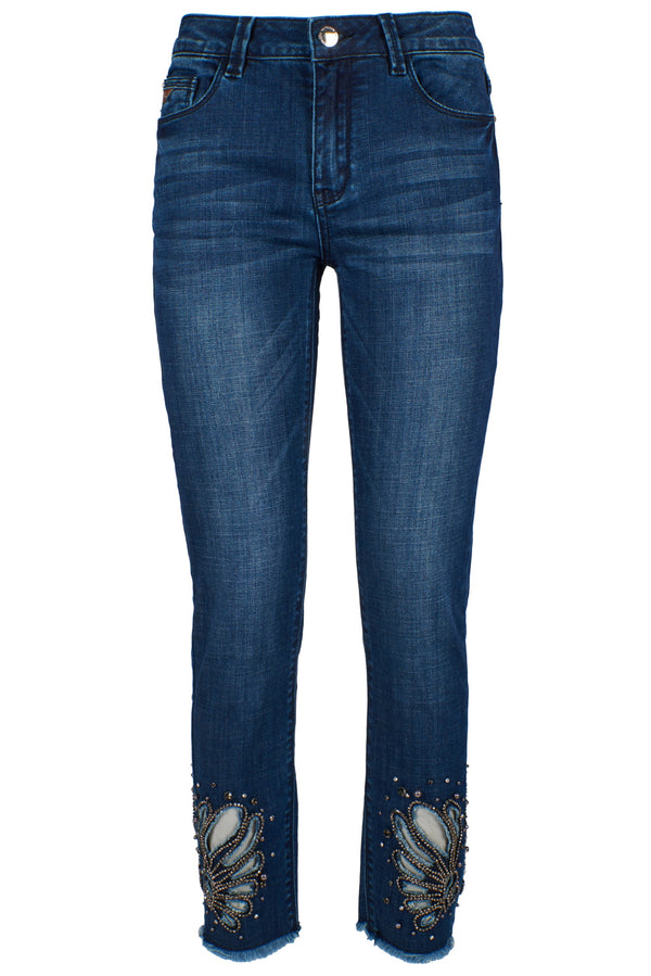 Blue Cotton Jeans & Pant