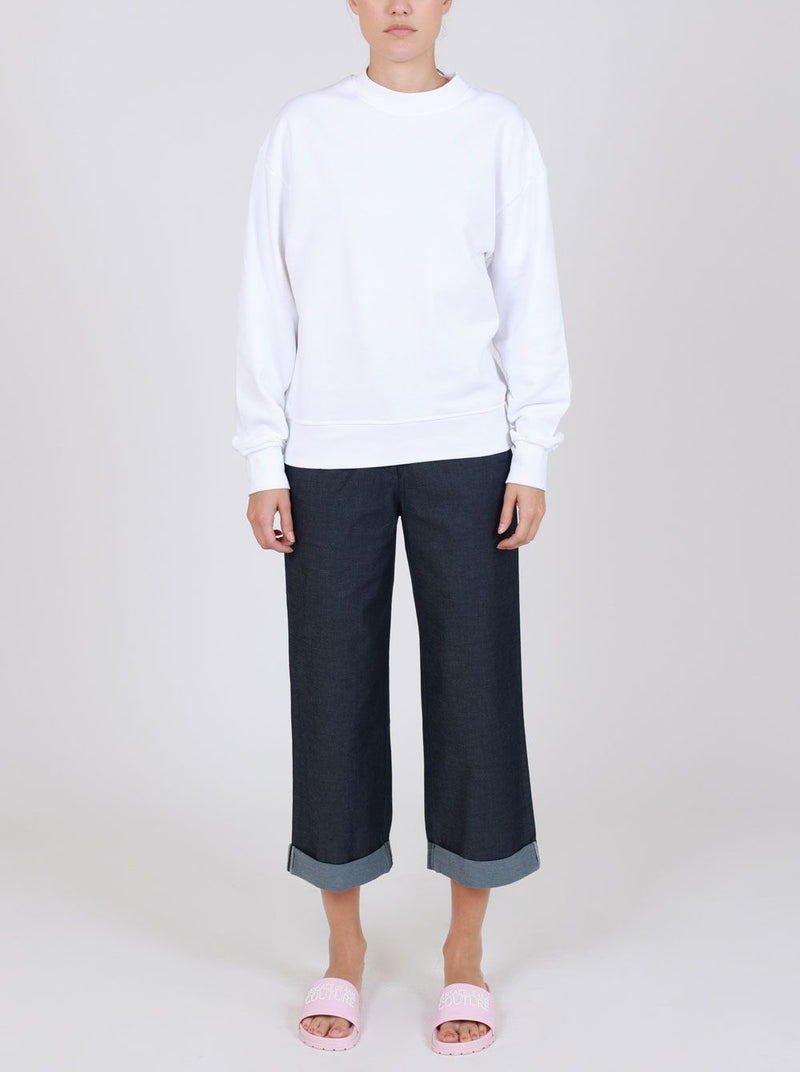 Blue Cotton Jeans & Pant