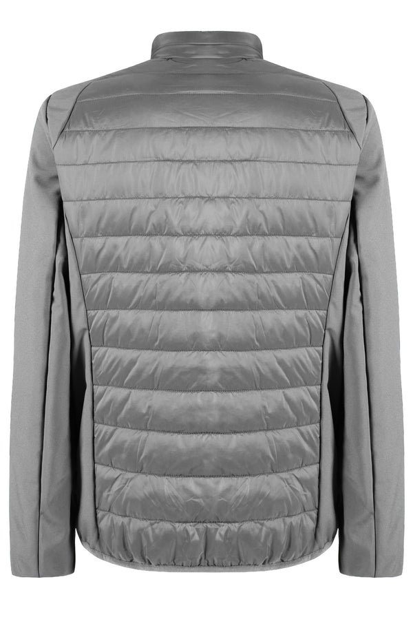 Gray Polyester Jacket
