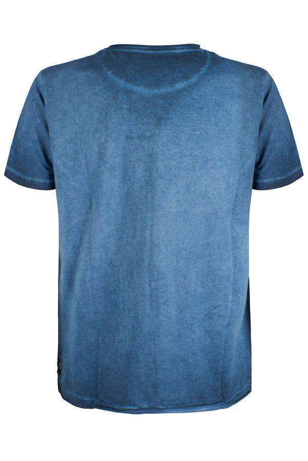 Blue Cotton T-Shirt