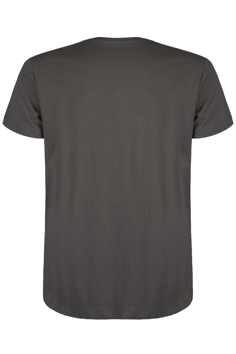 Gray Cotton T-Shirt