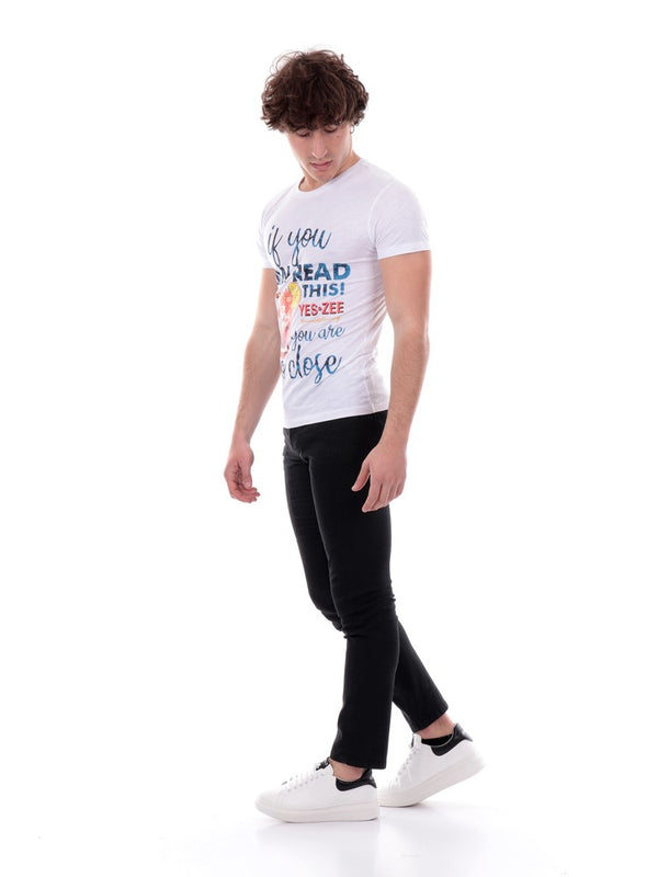 White Cotton T-Shirt