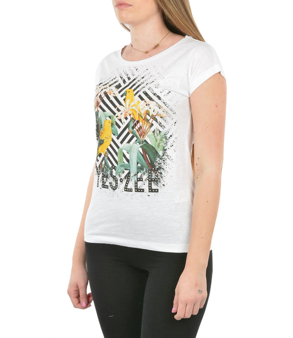 White Cotton Tops & T-Shirt