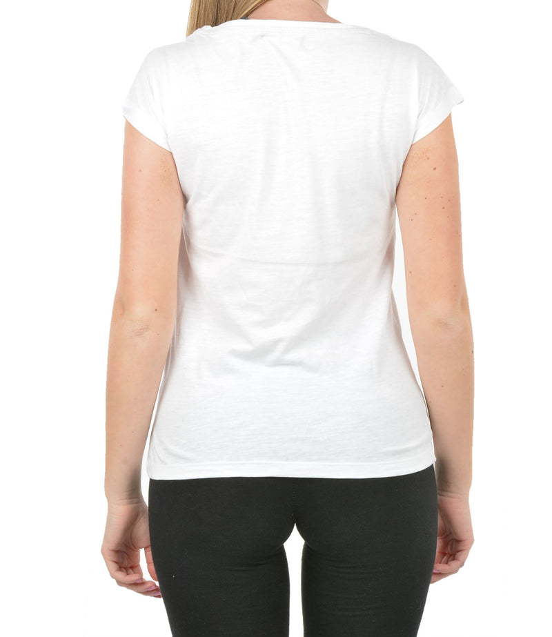 White Cotton Tops & T-Shirt