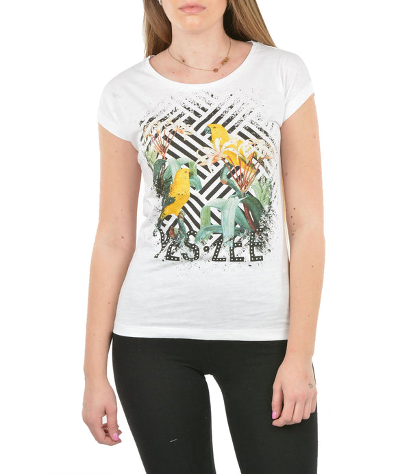 White Cotton Tops & T-Shirt