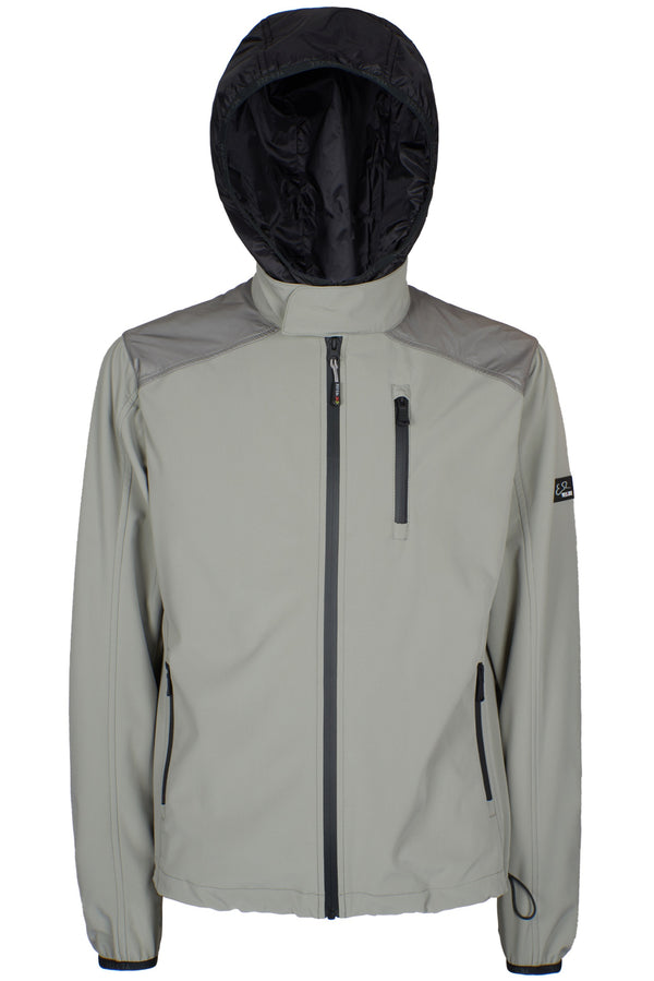Gray Nylon Jacket