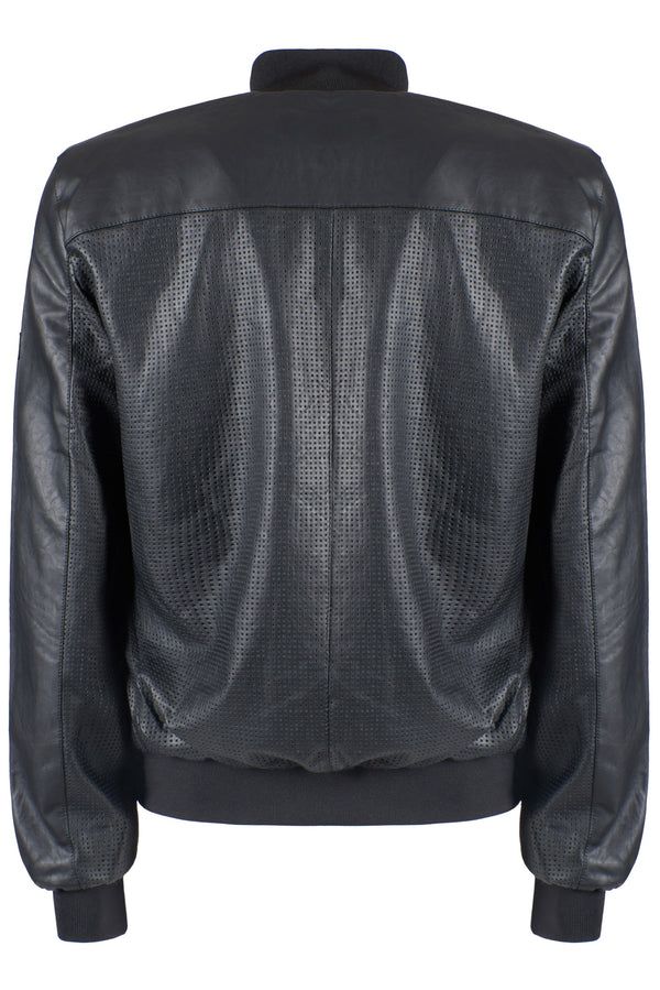 Black Polyurethane Jacket