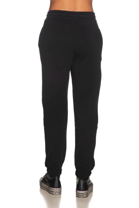 Black Cotton Jeans & Pant