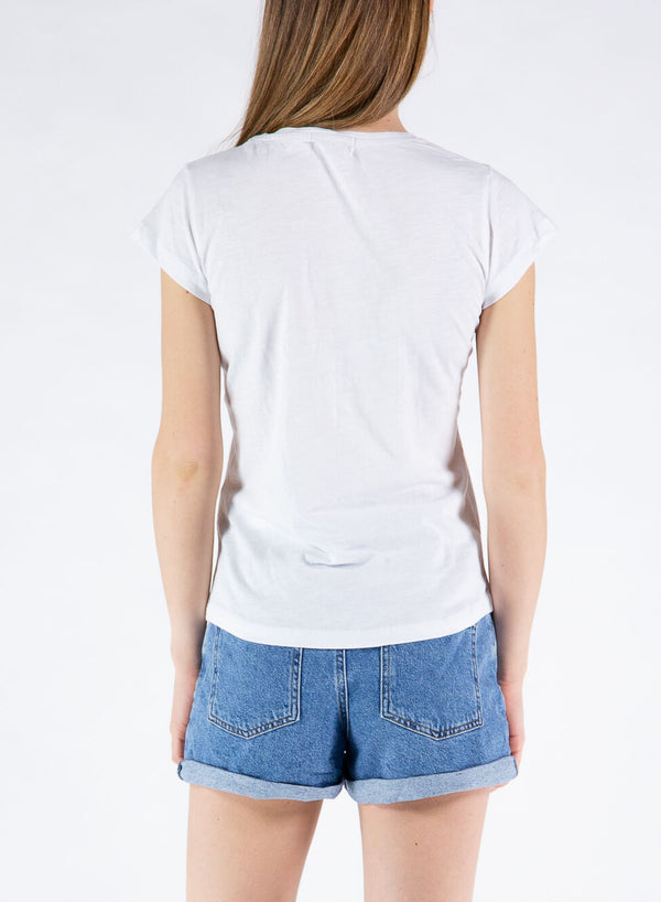 White Cotton Tops & T-Shirt