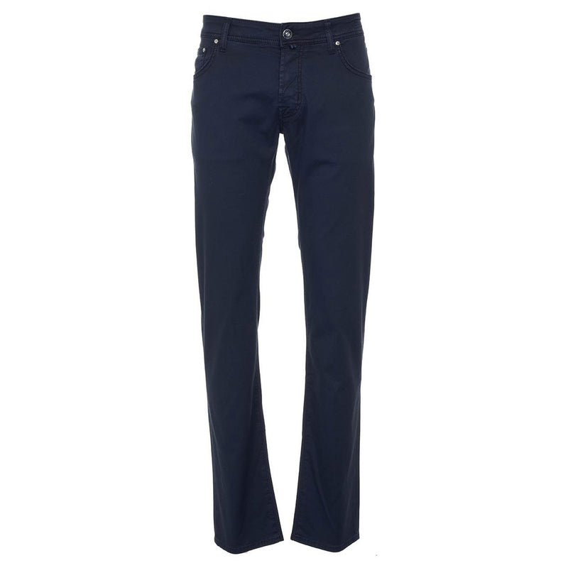 Blue Cotton Jeans & Pant