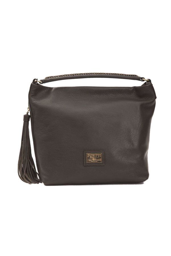 Brown Leather Shoulder Bag