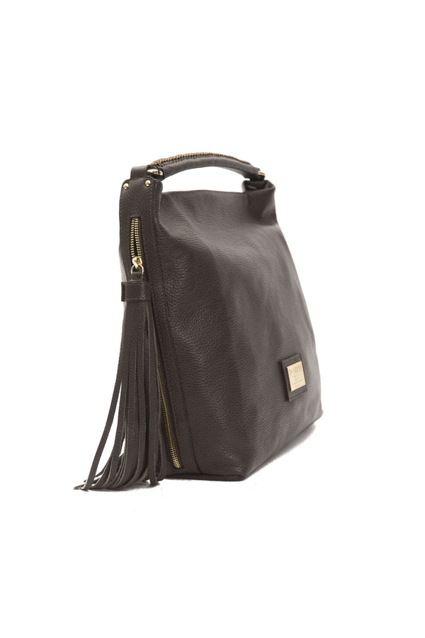 Brown Leather Shoulder Bag