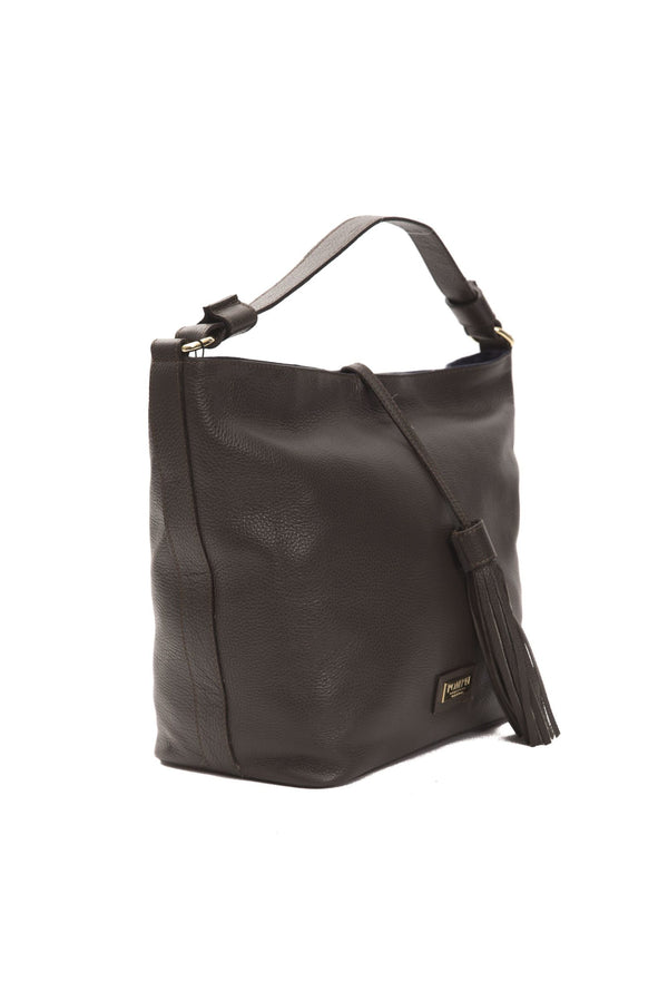 Brown Leather Shoulder Bag