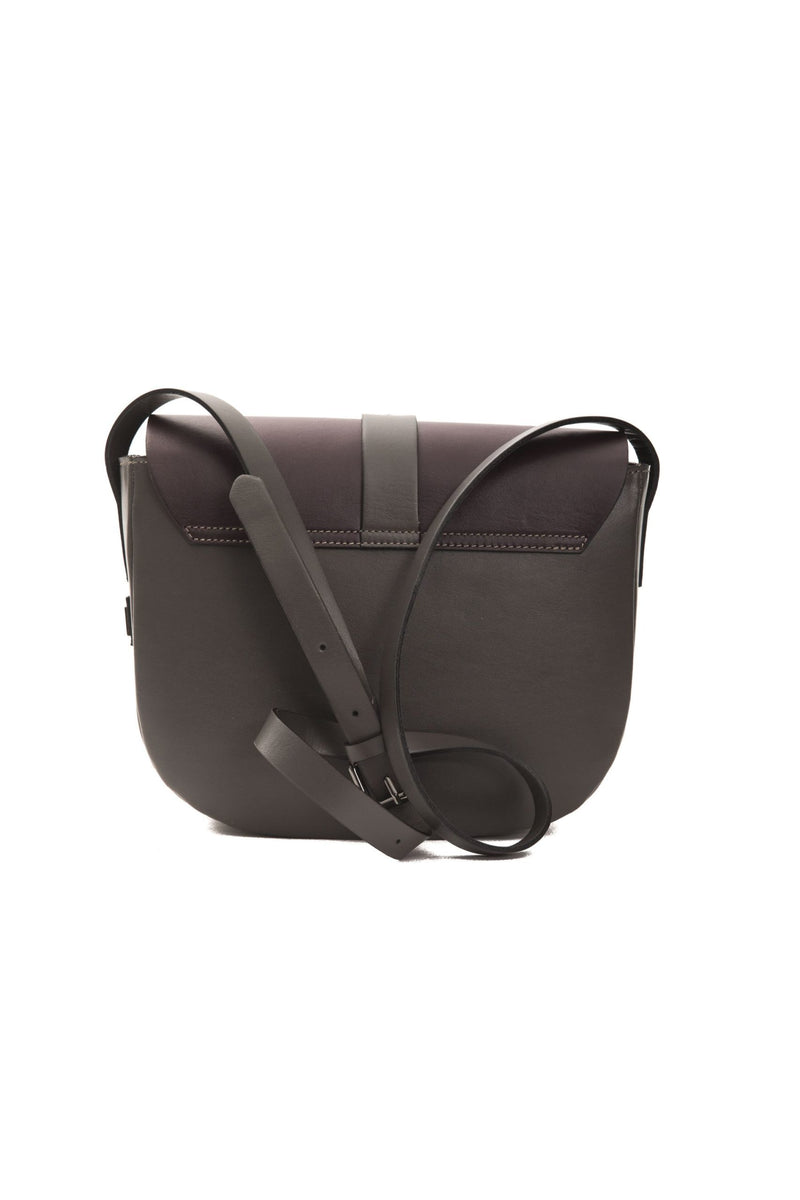 Burgundy Leather Crossbody Bag